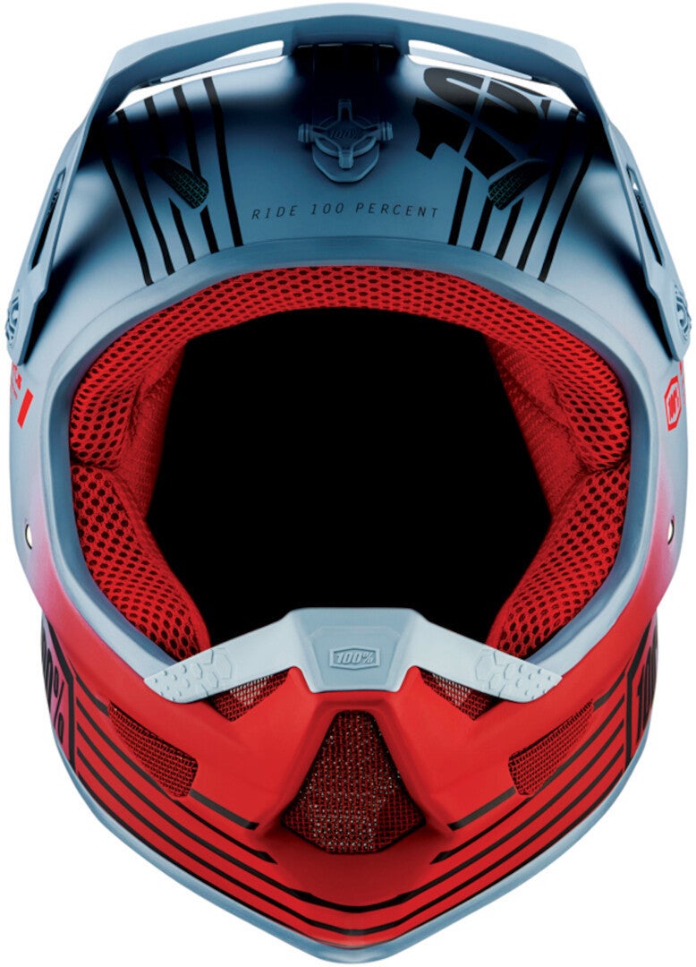 100% Status Stripes Downhill Helm XL (61/62) Abbildung 3