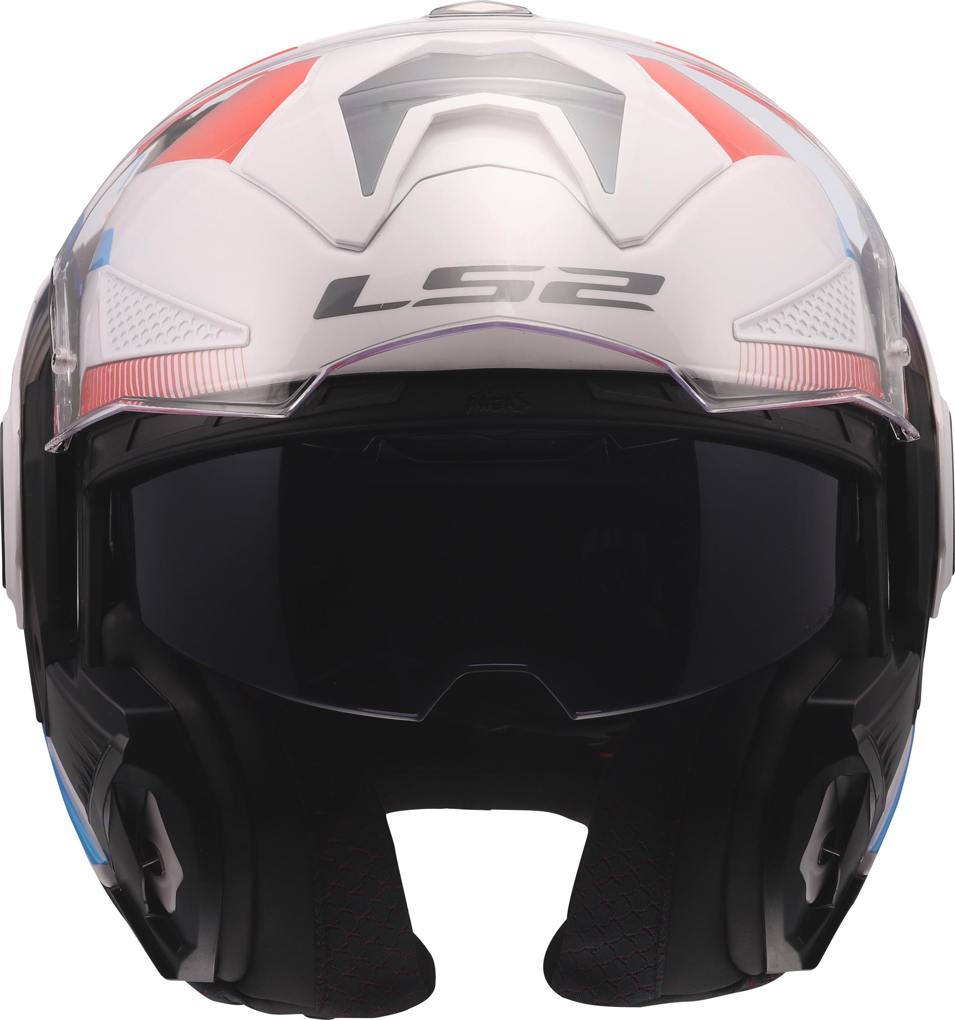 LS2 FF901 Advant X Nova Helm wit/blauw/rood Verlies (59/60) Figuur 9