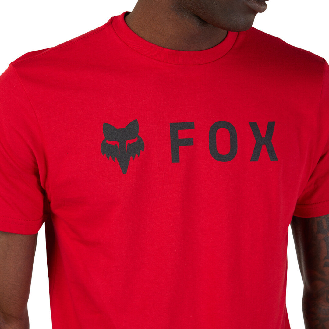 FOX Absolute Premium T-shirt Rouge L Figure 4