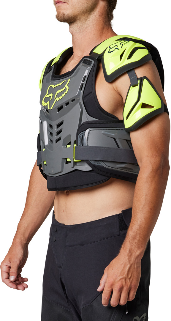 FOX Raptor Vestă de protecție Gri S/M Figura 2