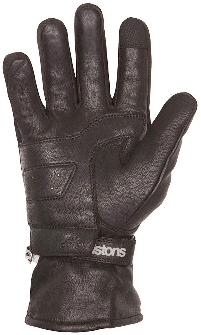Helstons Curtis Motorcykel handsker sort/brun 9 Figur 2