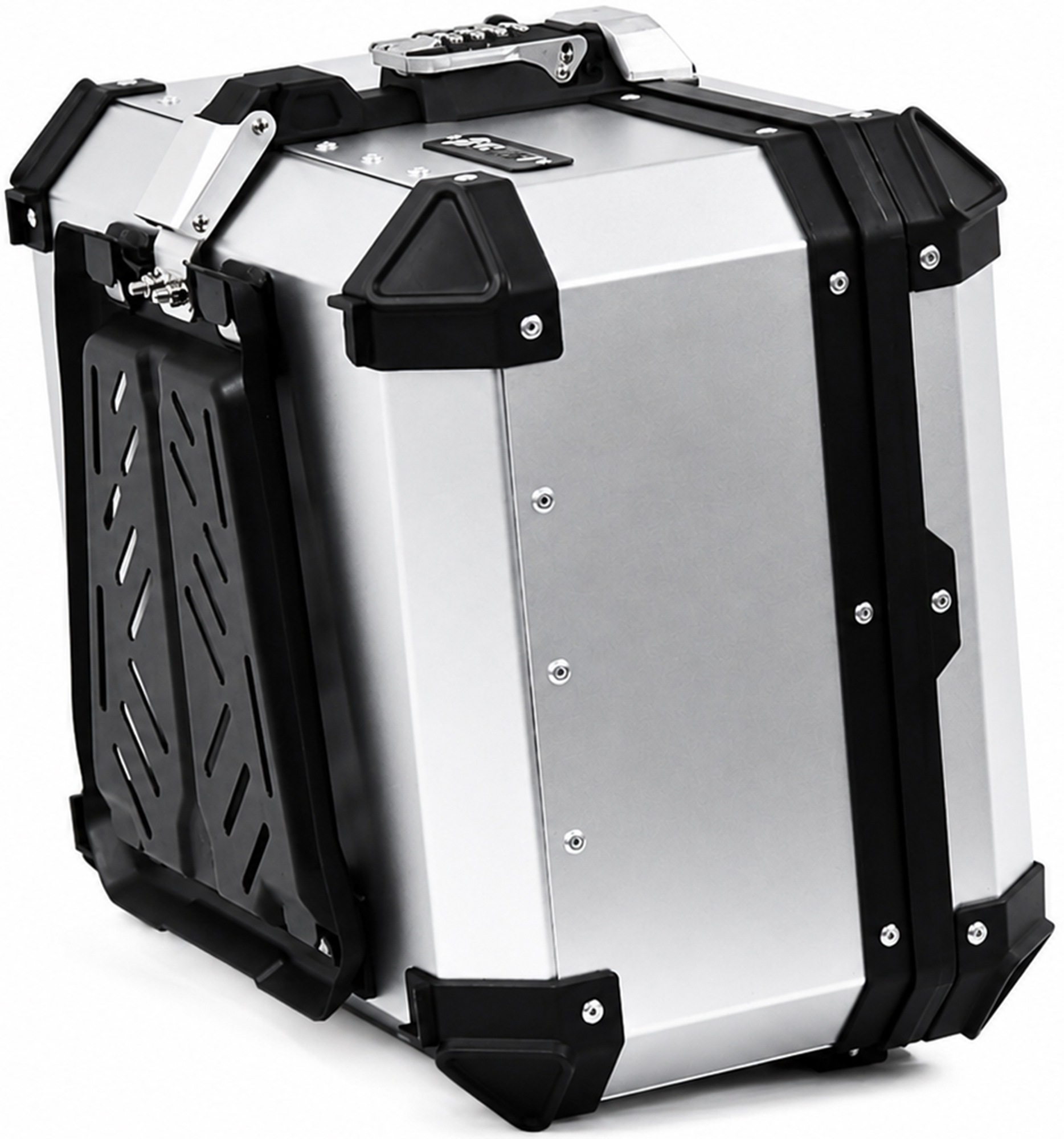 FC-Moto Terreno X FLEX 38 L Keyless Alu Topcase/Sidofodral Silver Figur 4