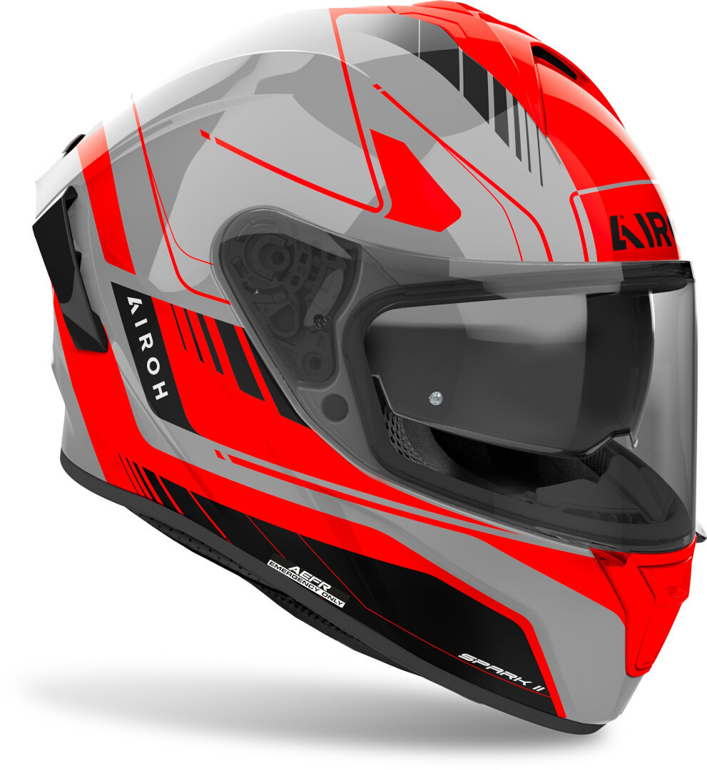 Airoh Spark 2 Chrono Casque Gris/Rouge M (57/58) Figure 2