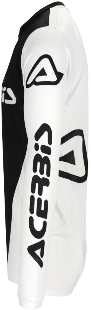 Acerbis MX J-Track Inc Motocross tröja svart/vitt XXL Figur 2