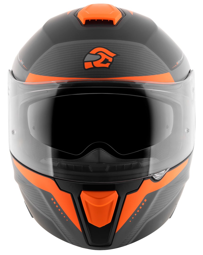 FC-Moto Novo Circuit Hjelm sort/orange L (59/60) Figur 5