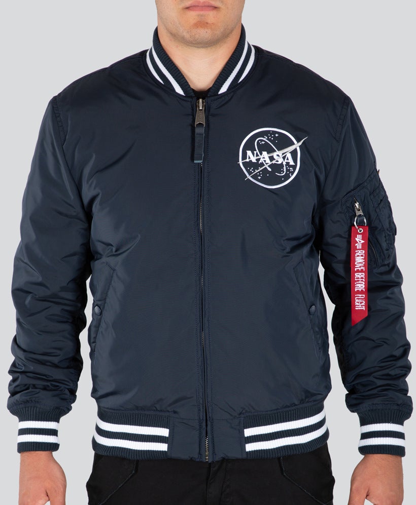 Alpha Industries NASA College TT Jacket dark blue M Figure 1