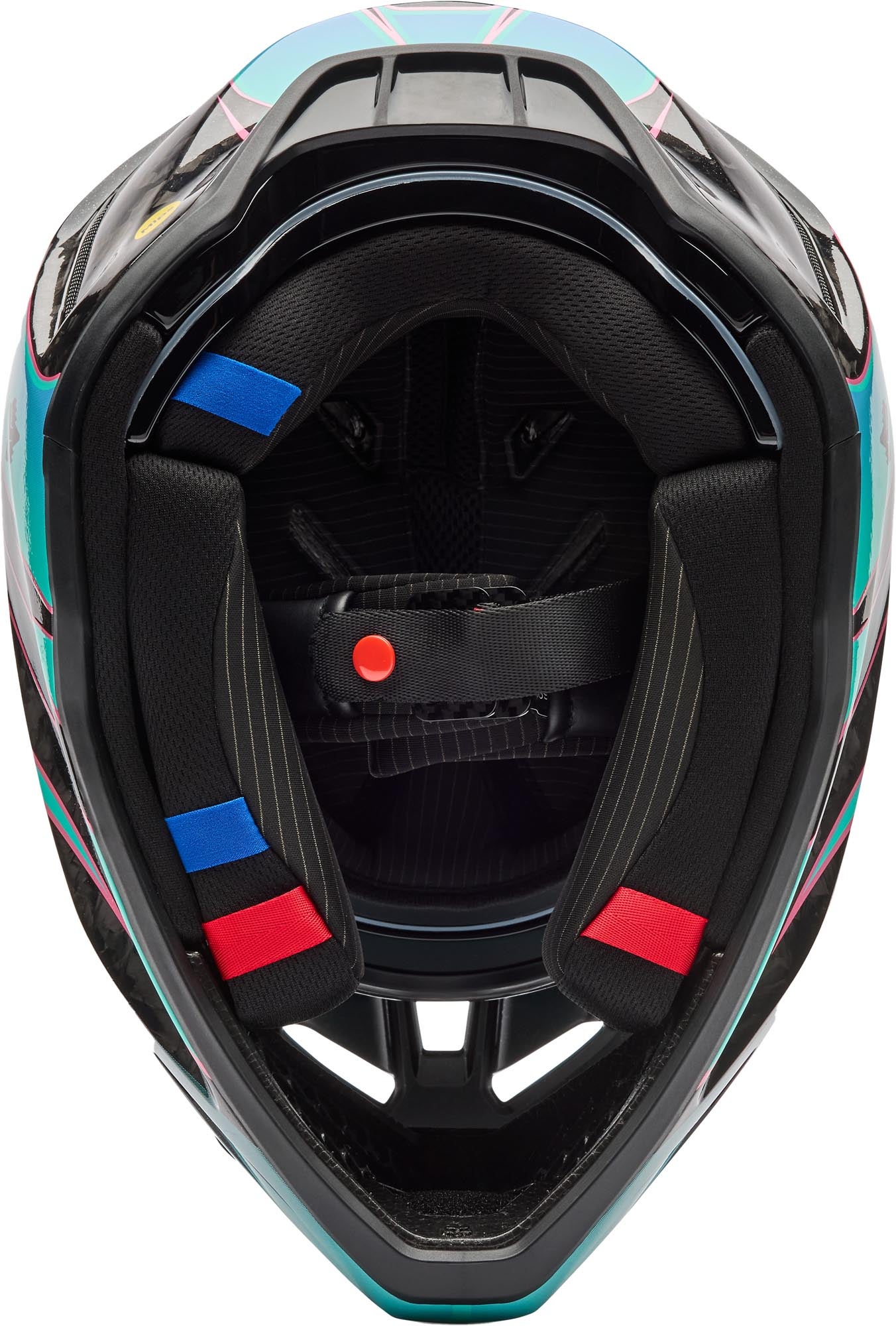 Side view of FOX V3 RS Canvas Motocross Helmet