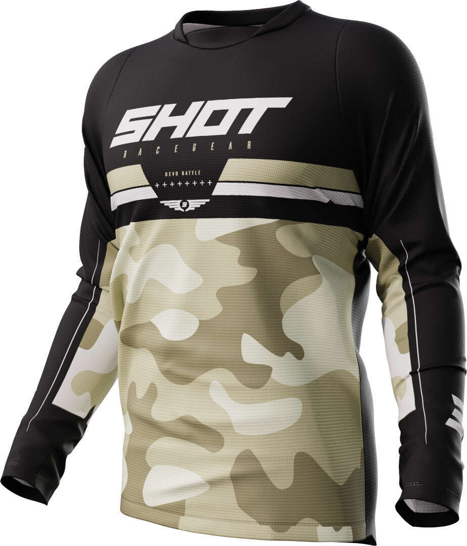Shot Devo Battle Motorcross Jersey L Figuur 1