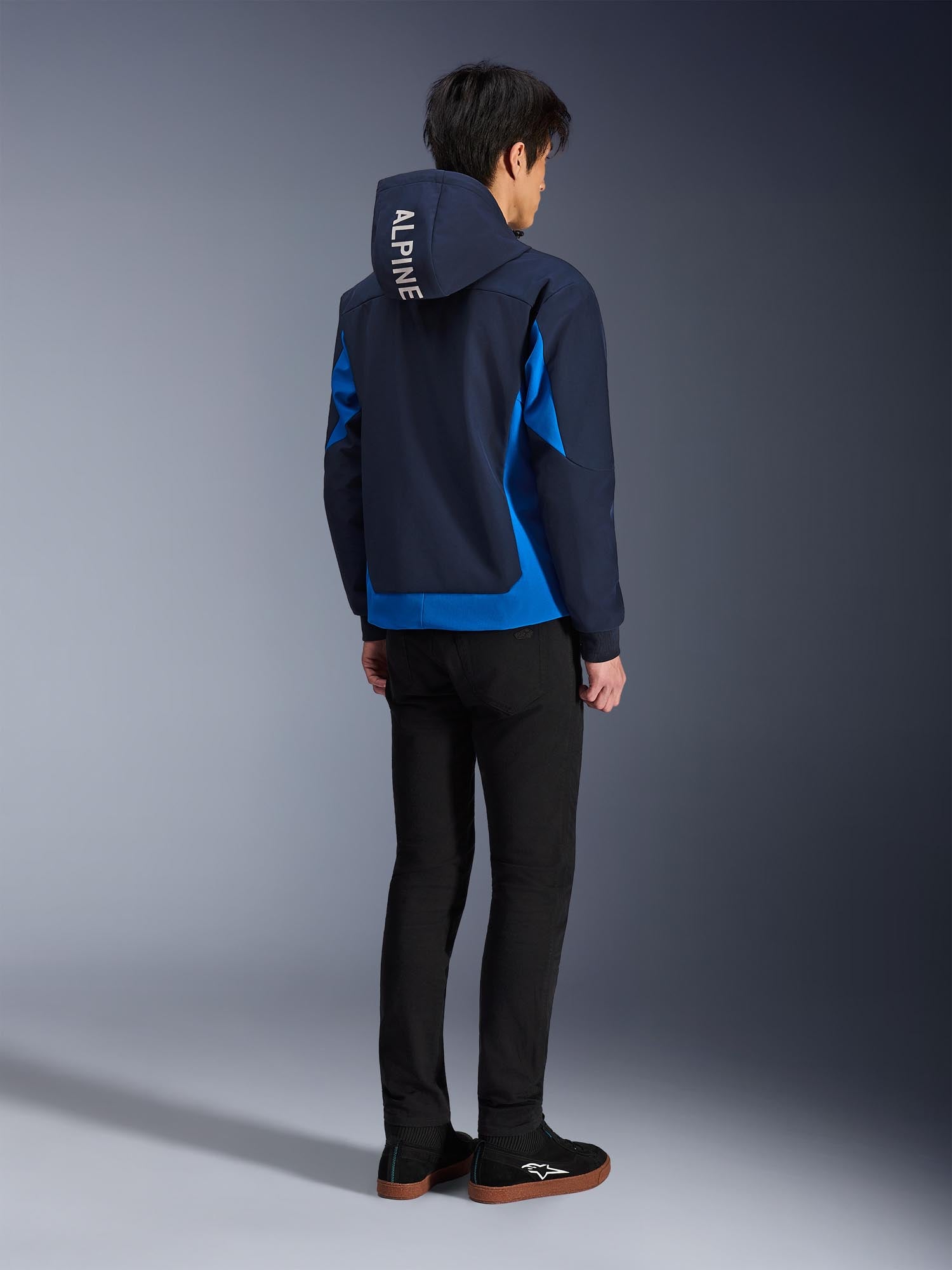 Side view of Alpinestars Radium Tech Motorcycle Zip Hoodie