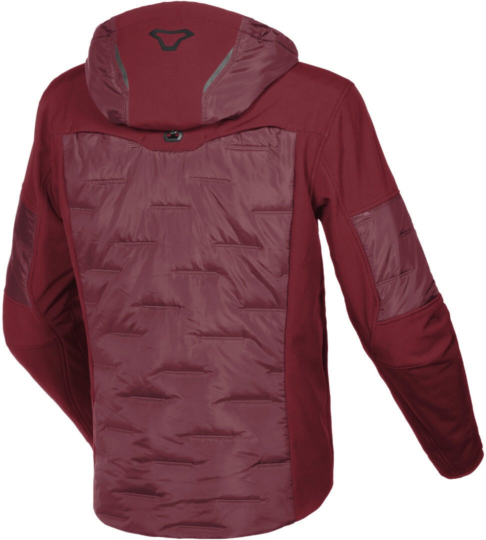 Macna Cocoon waterproof Ladies Motorcycle Textile Jacket dark red XL Figure 2