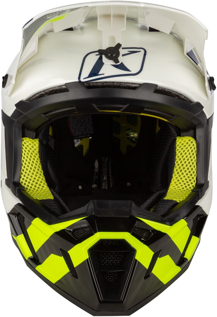 Klim F5 Koroyd Ascent Carbon Casco motocross blu/neon-giallo XXL (62/63) Figura 5