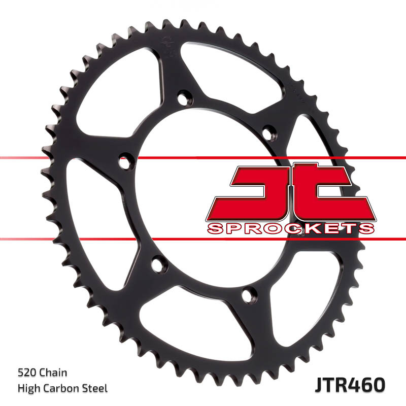 JT SPROCKETS Steel Self-Cleaning Rear Sprocket 460 - 520 Figure 3