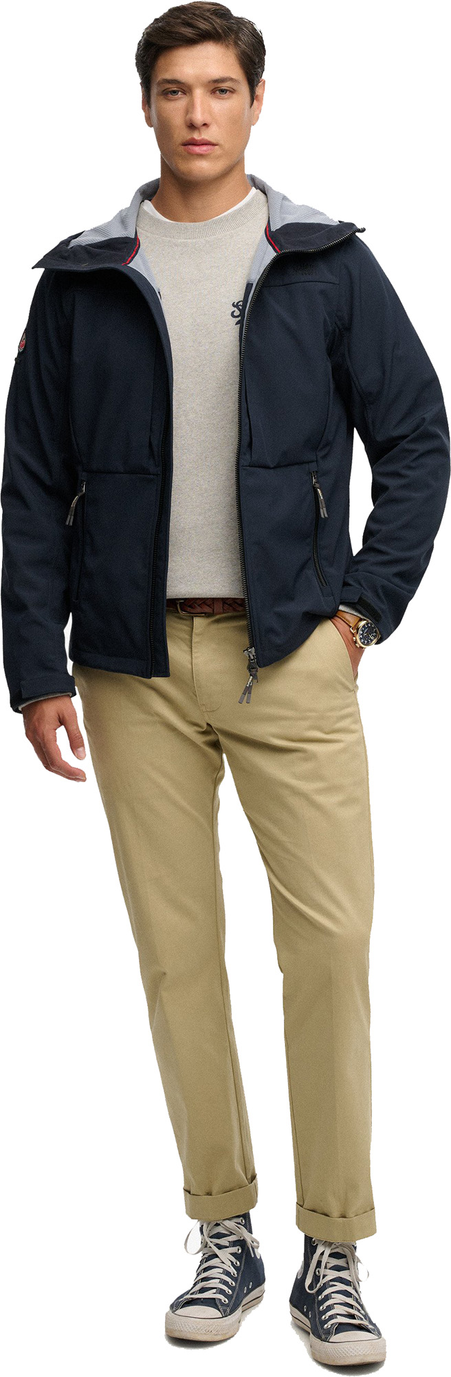 Superdry & Co Softshell Trekker Takki Laivastonsininen M Kuva 3