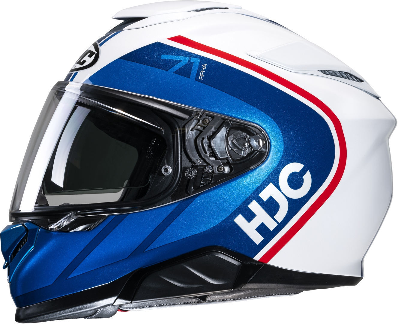 HJC RPHA 71 Mapos Helm wit/blauw L (58/59) Figuur 2