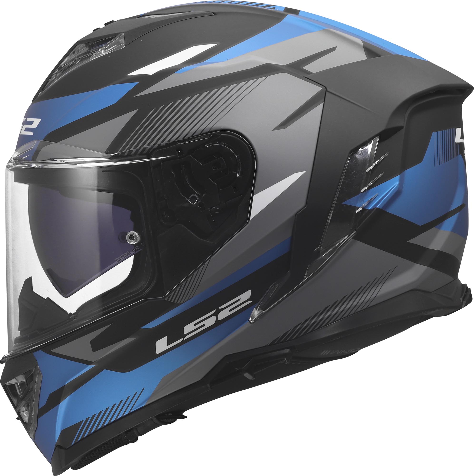 LS2 FF818 Storm III Komai Helmet black/blue S (55/56) Figure 2