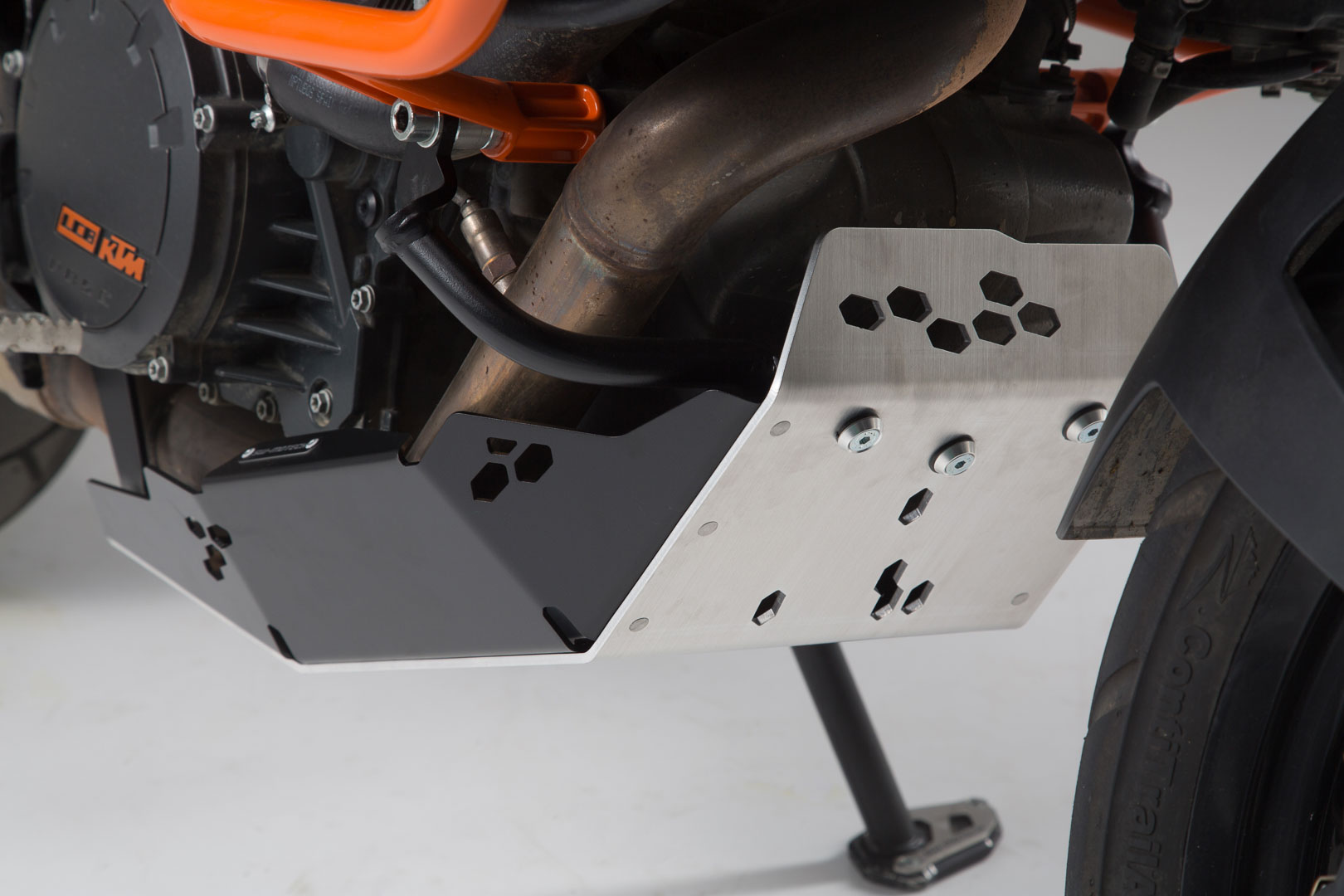 SW-Motech Motorskydd - Svart/Silver. KTM 1090 Adv, 1190 Adv/R, 1290 SAdv. Figur 1