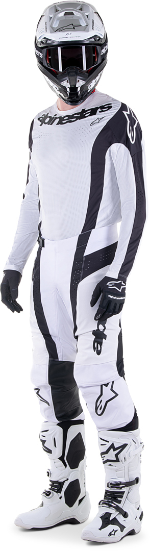 Alpinestars Techstar Arch Motorcross jersey Wit L Figuur 3