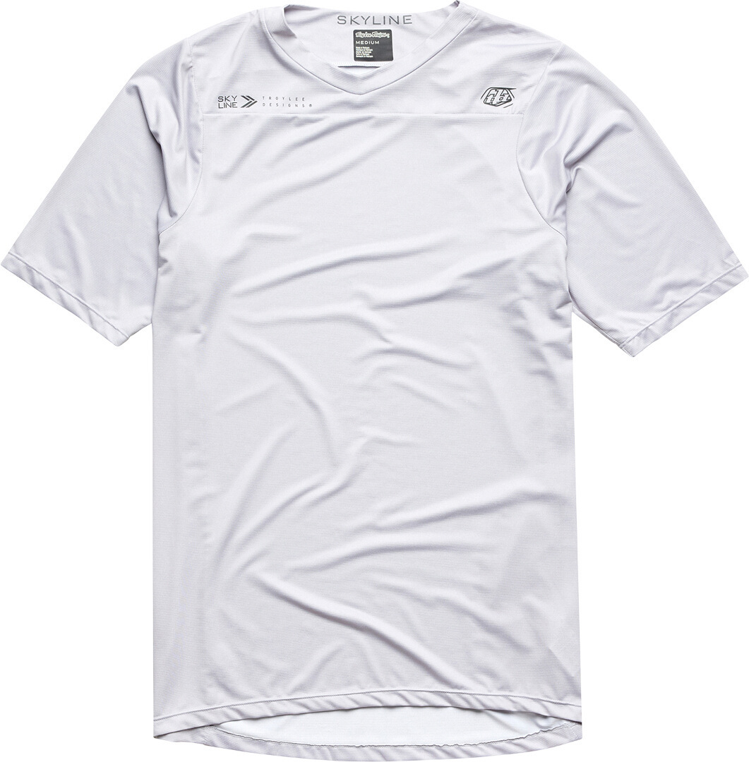Troy Lee Designs Skyline SS Mono Fiets Jersey Wit M Figuur 1