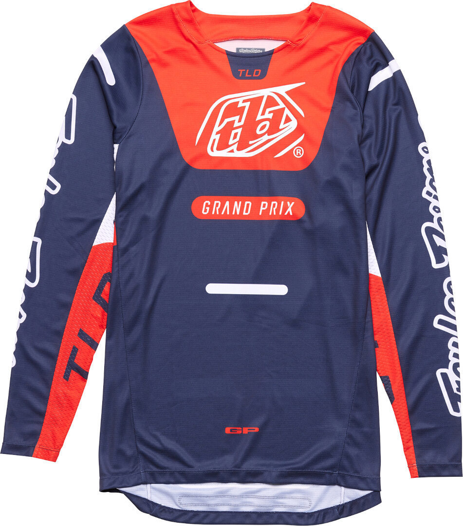 Troy Lee Designs GP Pro Blends Motocross tröja Blå/orange S Figur 1