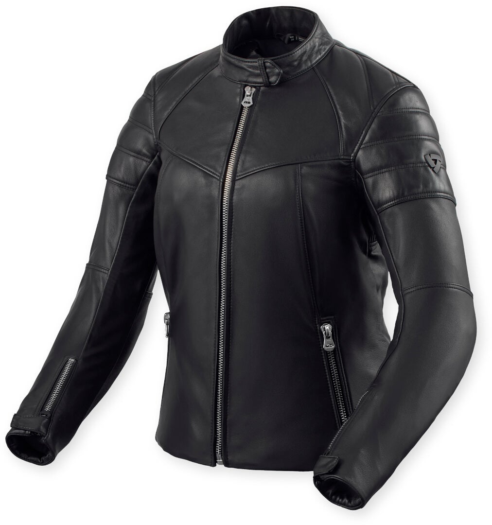 Revit London Ladies Motorcycle Leather Jacket black 40 Figure 1