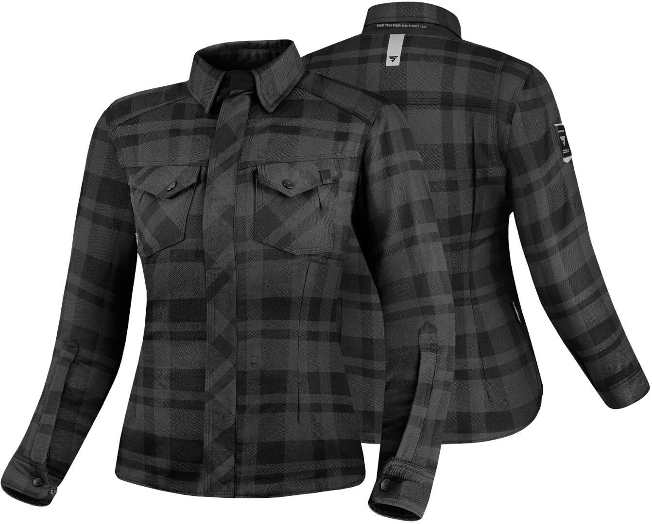 SHIMA Renegade 2.0 Motorcykelskjorte til damer Sort 3XL Figur 3