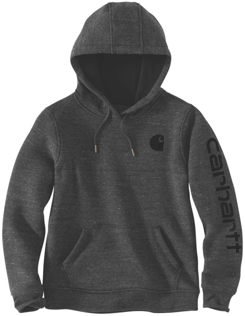 Carhartt Clarksburg Logo レディースパーカー 青 M 図1