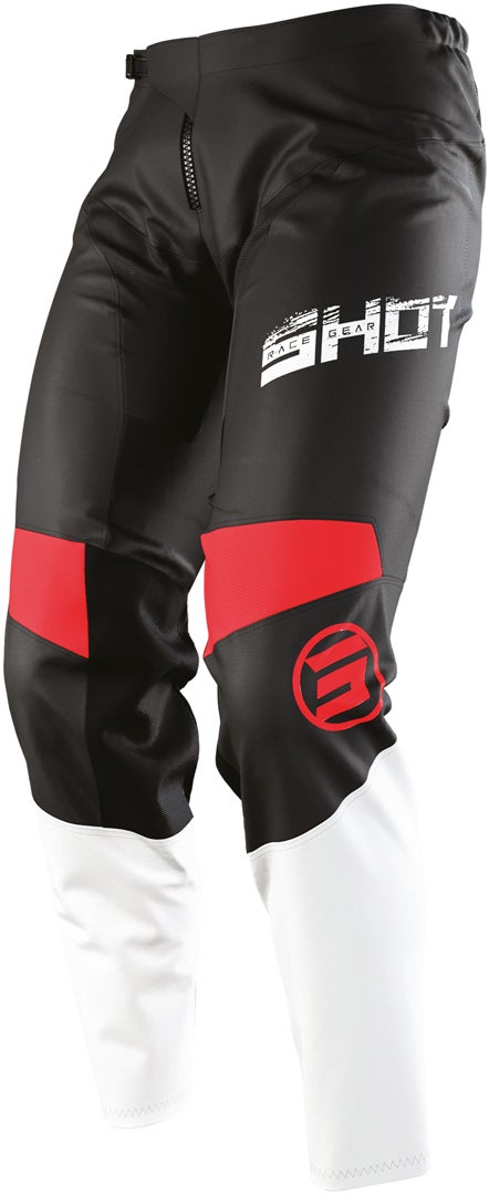 Shot Devo Slam Motorcross Broek Rood 40 Figuur 1