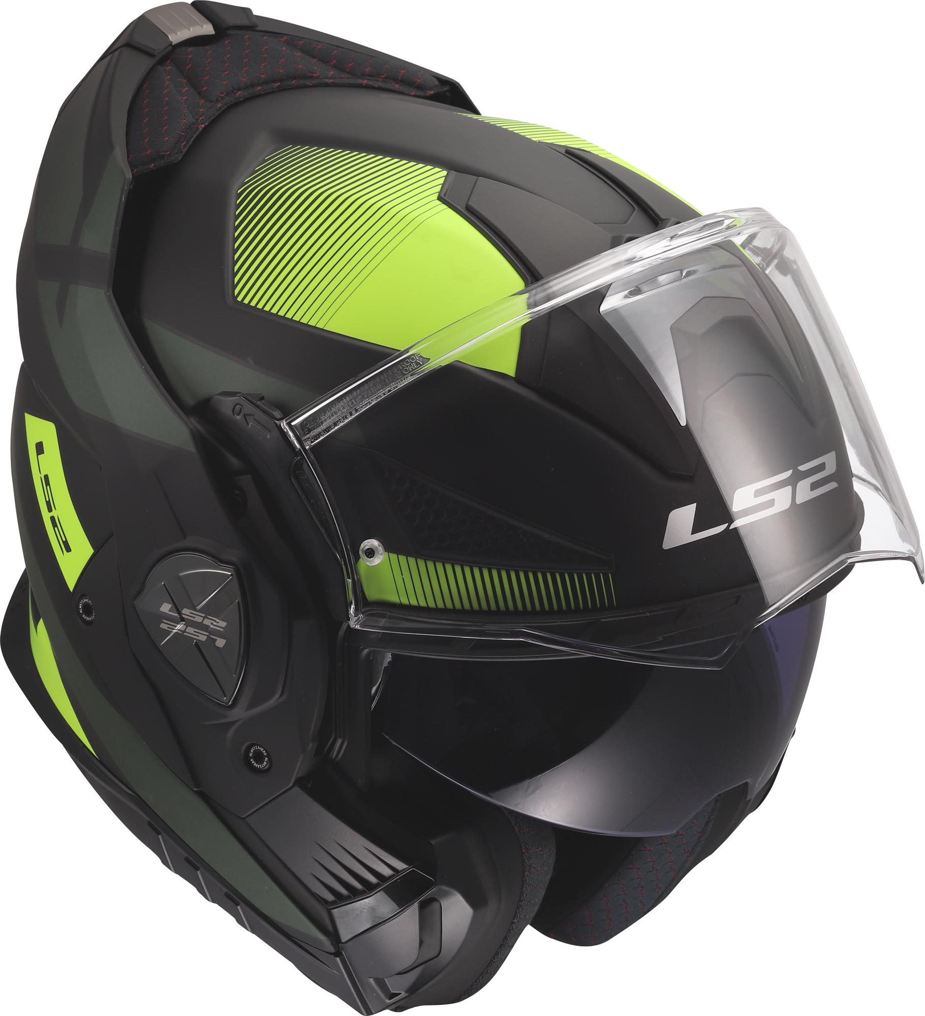 LS2 FF901 Advant X Nova Klapphelm schwarz/gelb L (59/60) Abbildung 15