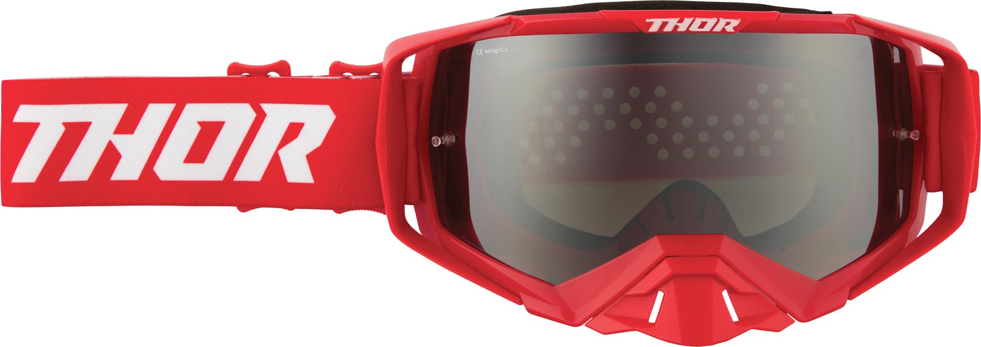 Thor Activate Mirror Flite Ochelari de motocross roșu Figura 1