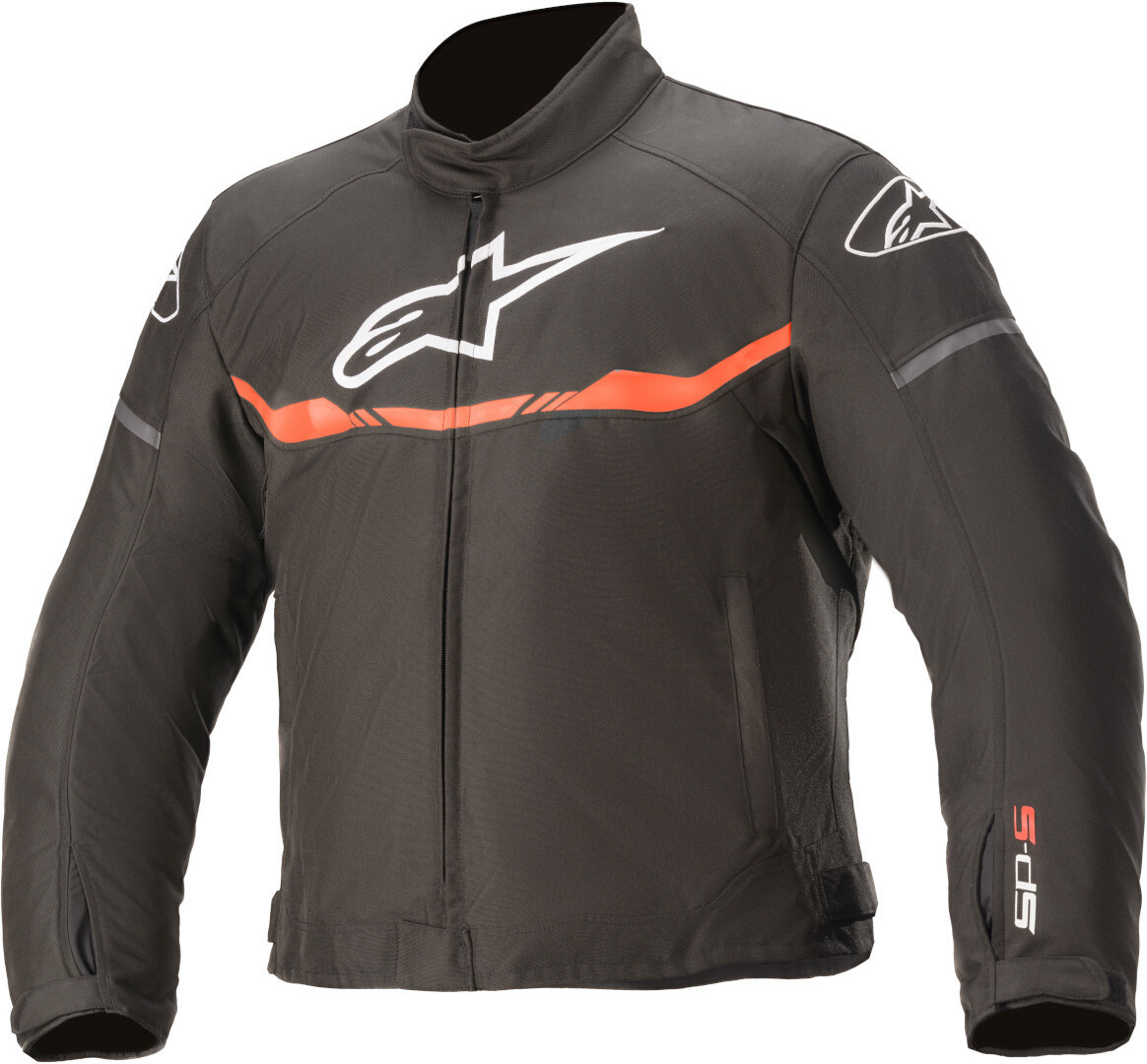 Alpinestars T-SPS Jachetă textilă impermeabilă pentru copii pentru motociclete Negru/Roșu 130 cm Figura 1