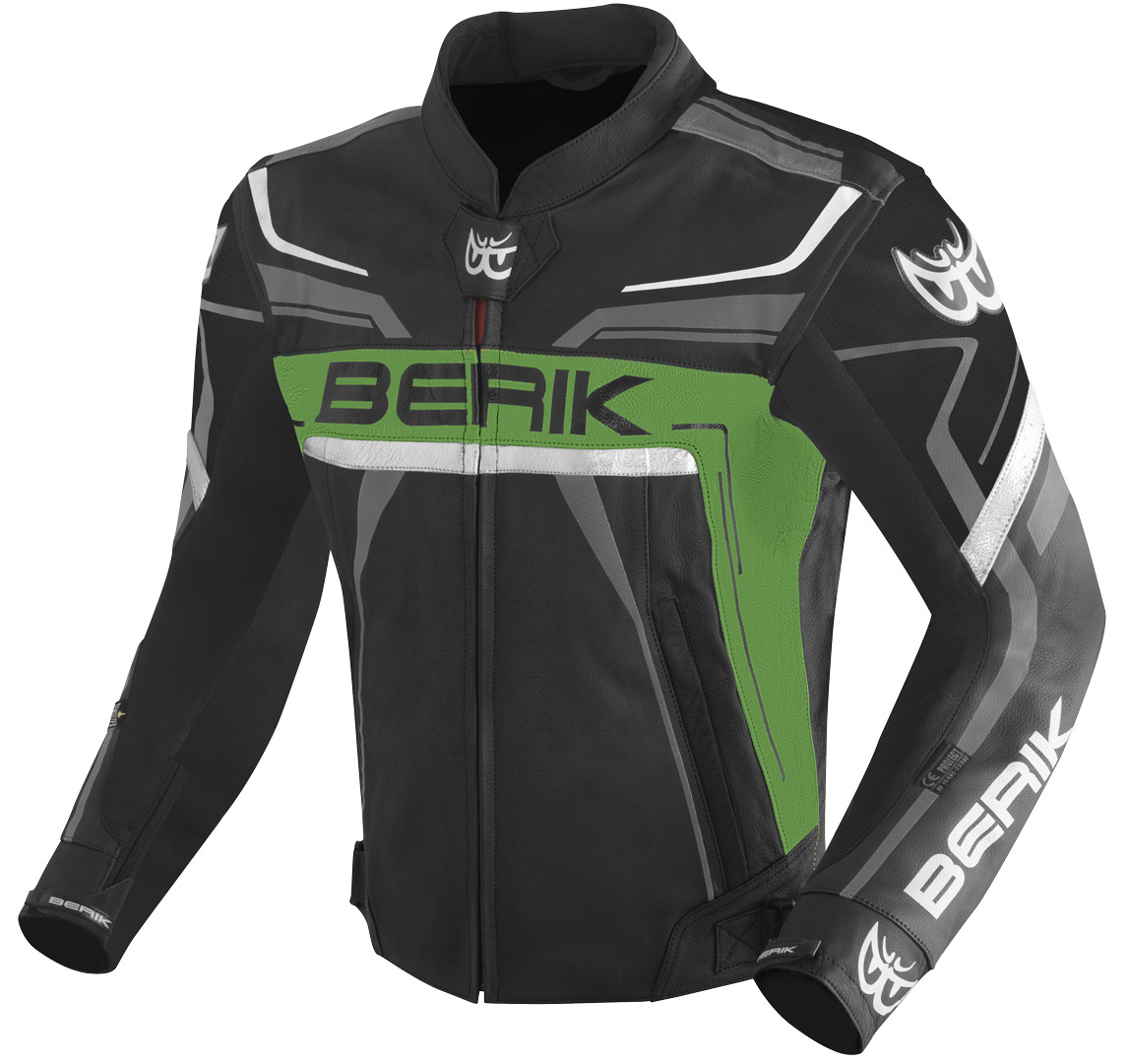 Berik Absolute Race Motorcycle Leather Jacket-image-441463467