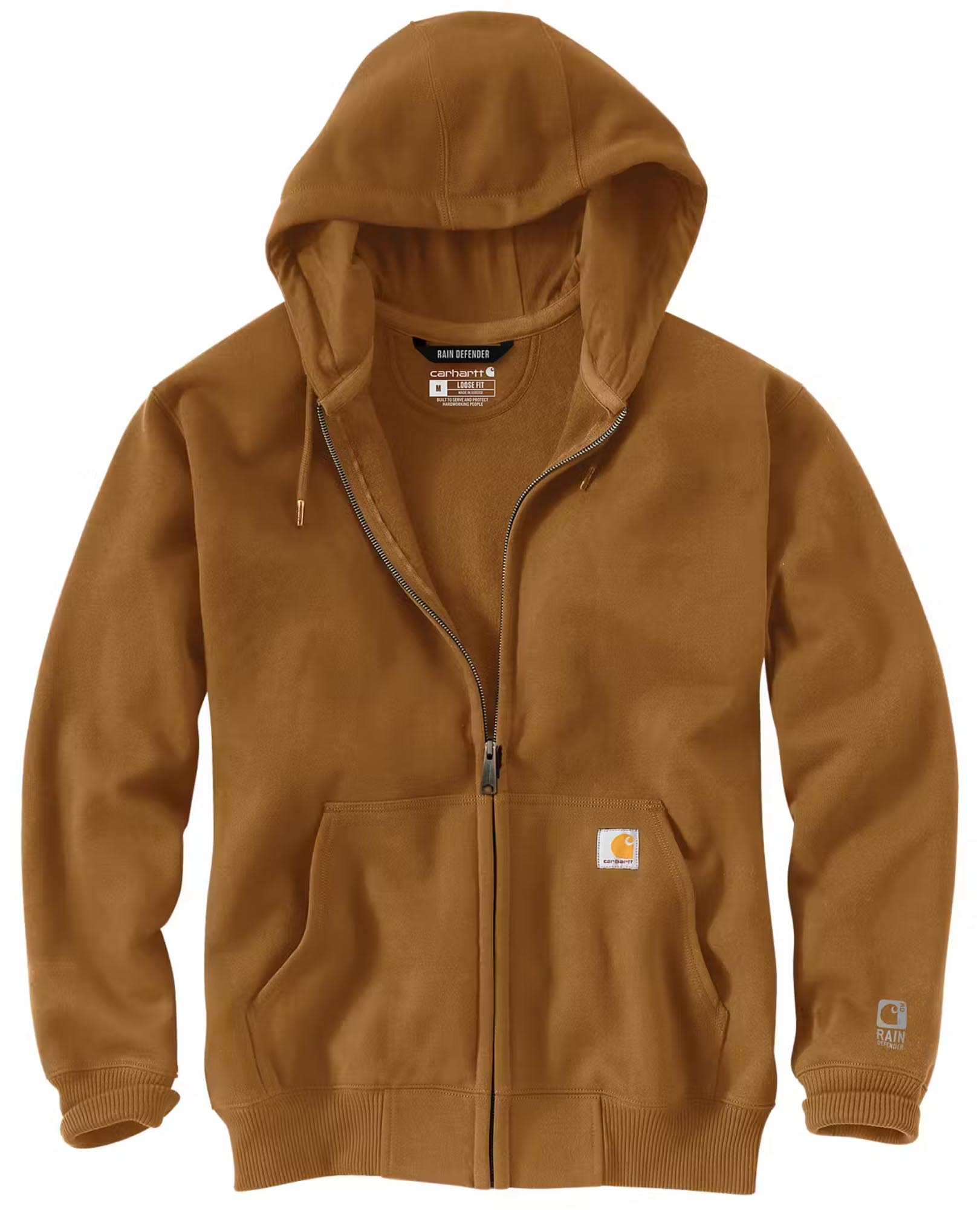 Carhartt Paxton Full-Zip Sweatshirt braun M Abbildung 1