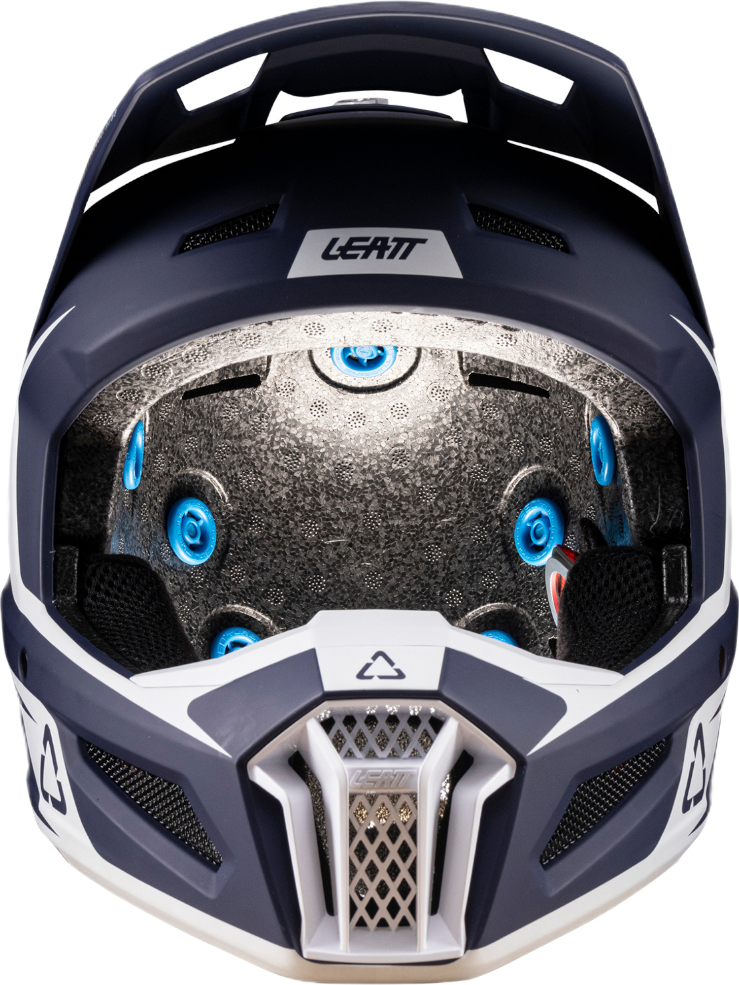 Leatt 3.5 V26 Motocrosshjälm med skyddsglasögon Blå/vit Förlust (59/60) Figur 7