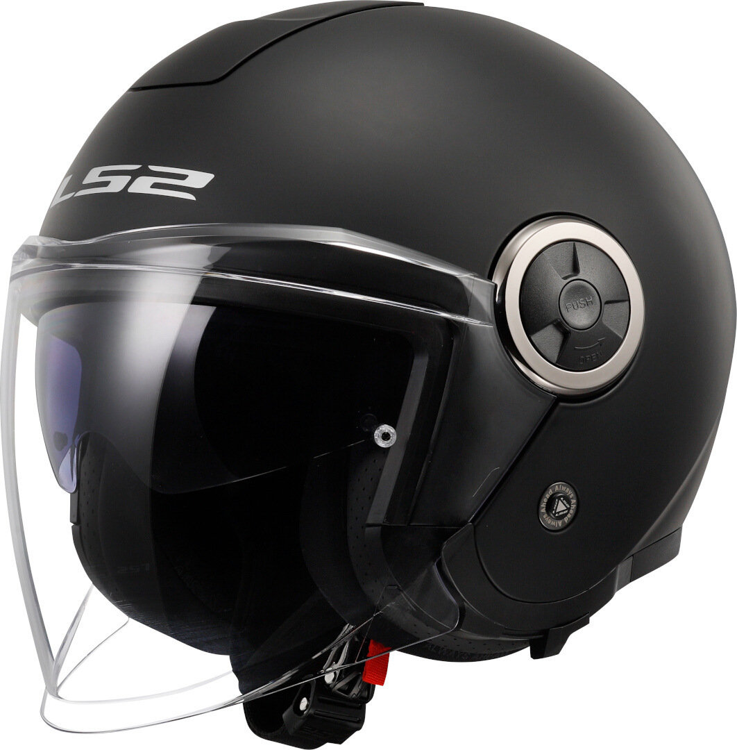 LS2 OF620 Classy Solid Casco Jet nero opaco S (55/56) Figura 1