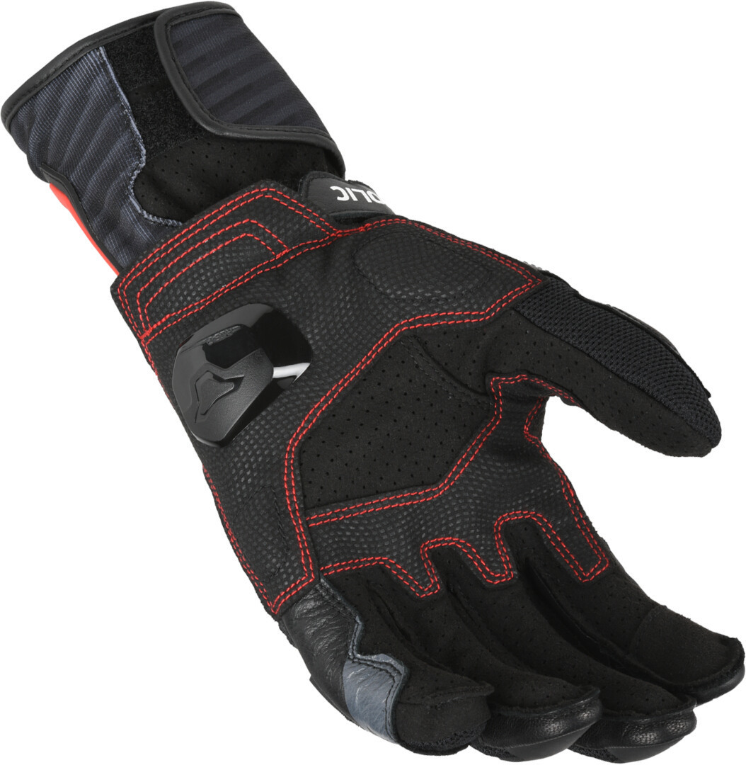 Macna Shellar Gants de moto perforés noir/rouge L Figure 2