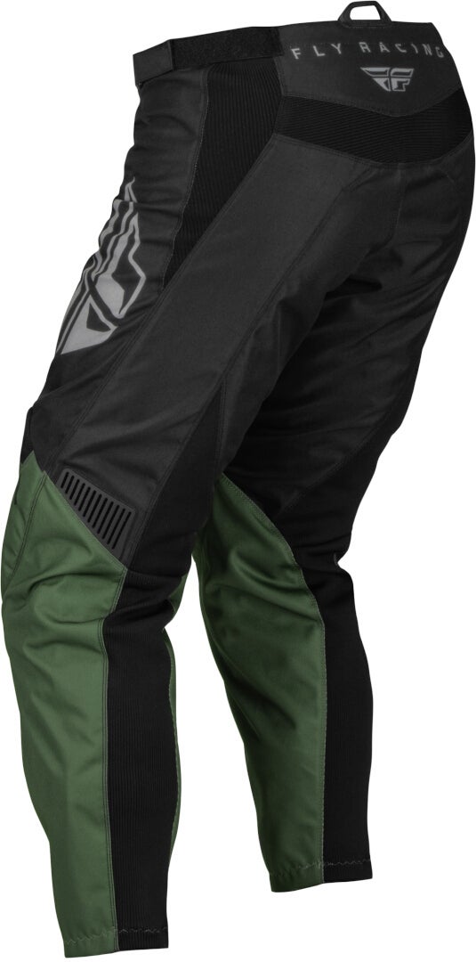 Fly Racing F-16 2023 Motocross bukser Sort/oliven 38 Figur 2