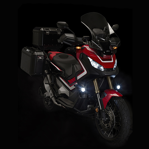 GIVI LED - Zusatzbeleuchtung für Enduros mit E11-EG Zulassung Ø 21mm - 25mm Figur 2