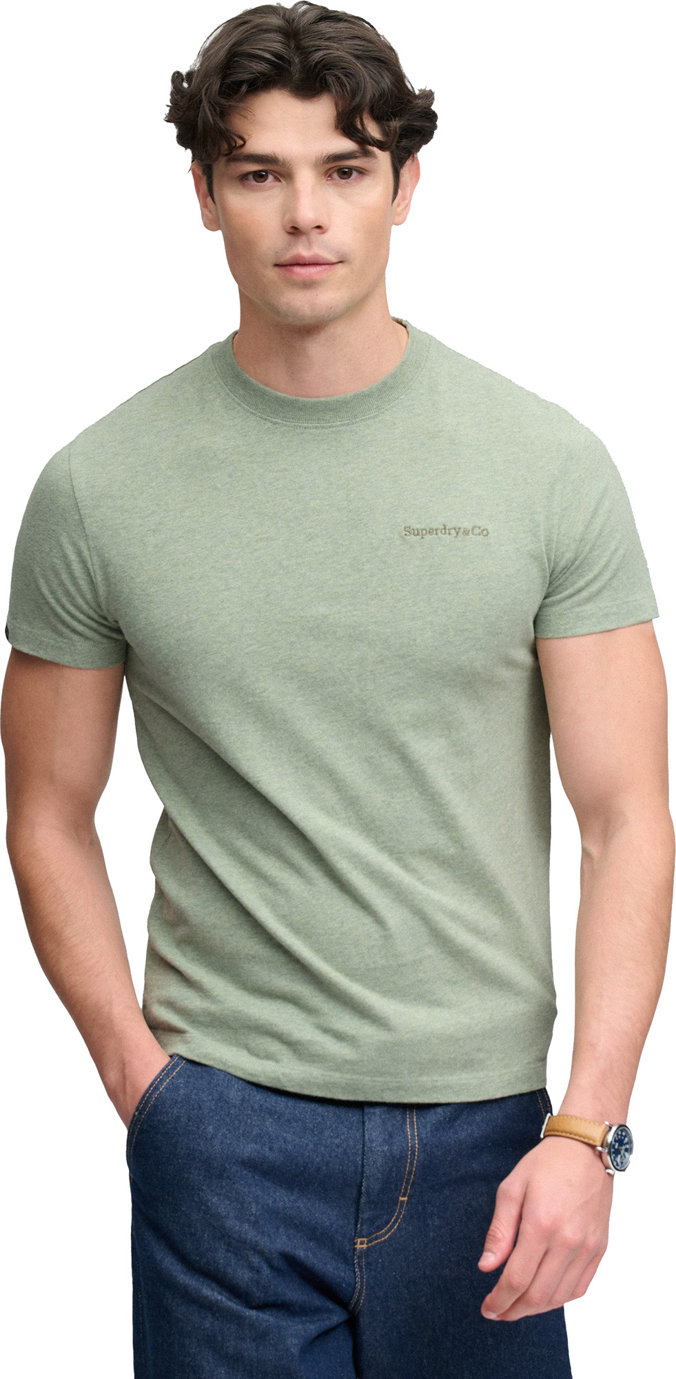 Superdry & Co Essential Company Logo T-Shirt green S Figure 2