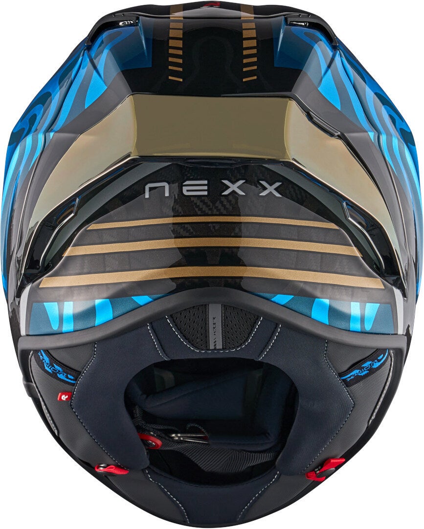 Nexx X.R3R Swirl Carbon Casco blu M (57/58) Figura 4