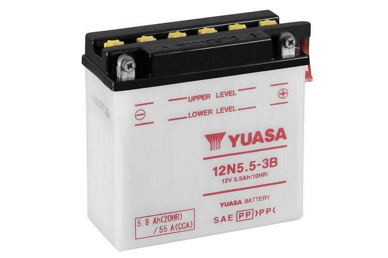 YUASA 12N5.5-3B Baterie fără pachet acid Figura 1