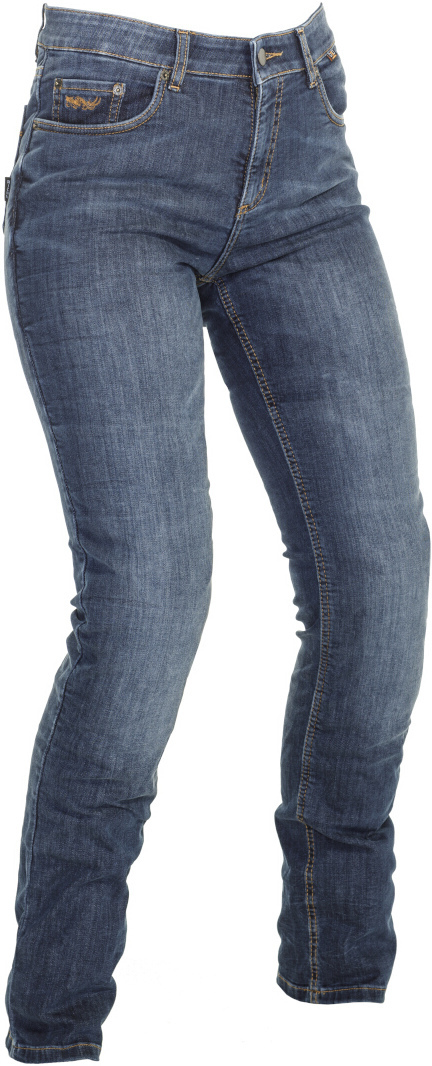 Richa Nora Damer Motorcykel Jeans blått 22 Figur 1
