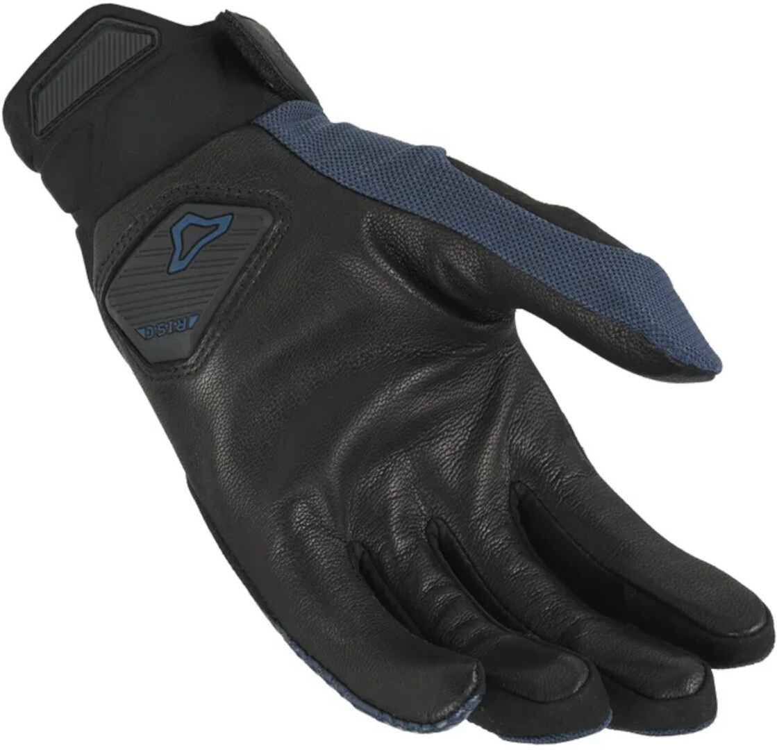 Macna Obtain Leather Mănuși de motocicletă Negru/Albastru L Figura 2