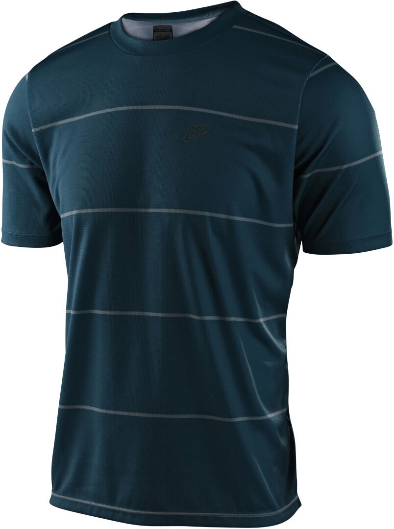 Troy Lee Designs Flowline T-shirt til ungdomscykler Navyblå M Figur 1