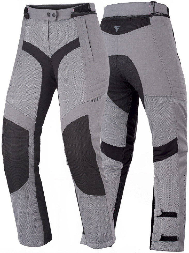SHIMA Jet pantaloni textile impermeabili pentru motociclete Gri M Figura 3