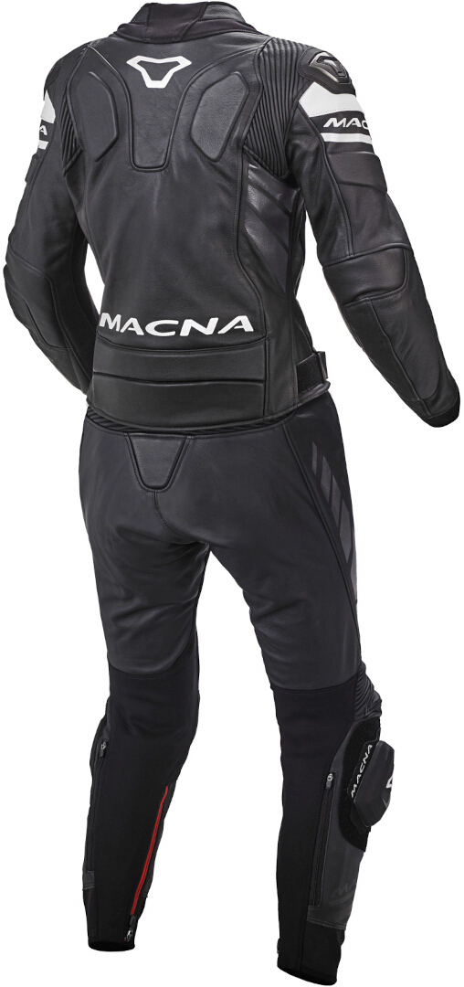 Macna Tracktix Ladies Two Piece Motorcycle Leather Suit black/white 46 Figure 2