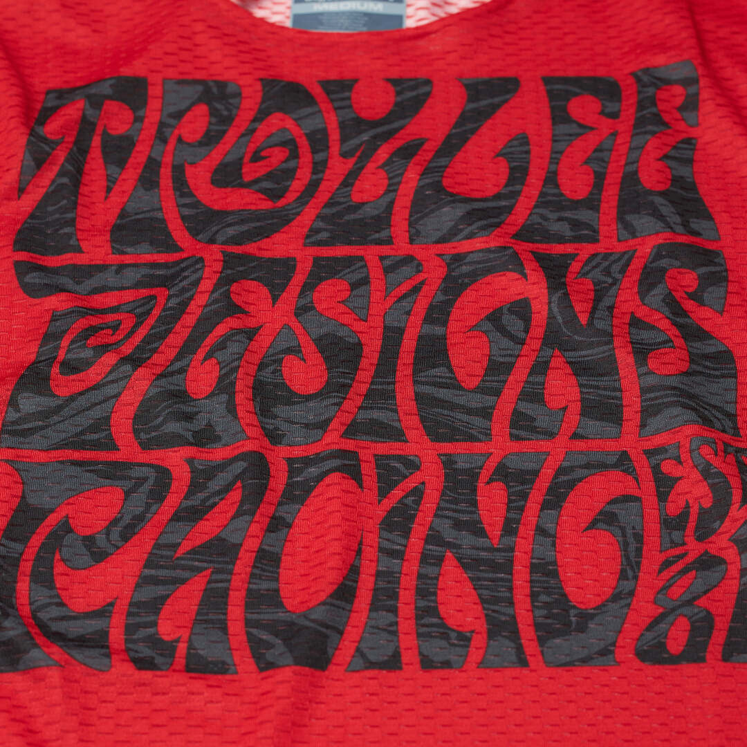 Troy Lee Designs GP Pro Air Manic Monday Motocross trøje rød/sort S Figur 3