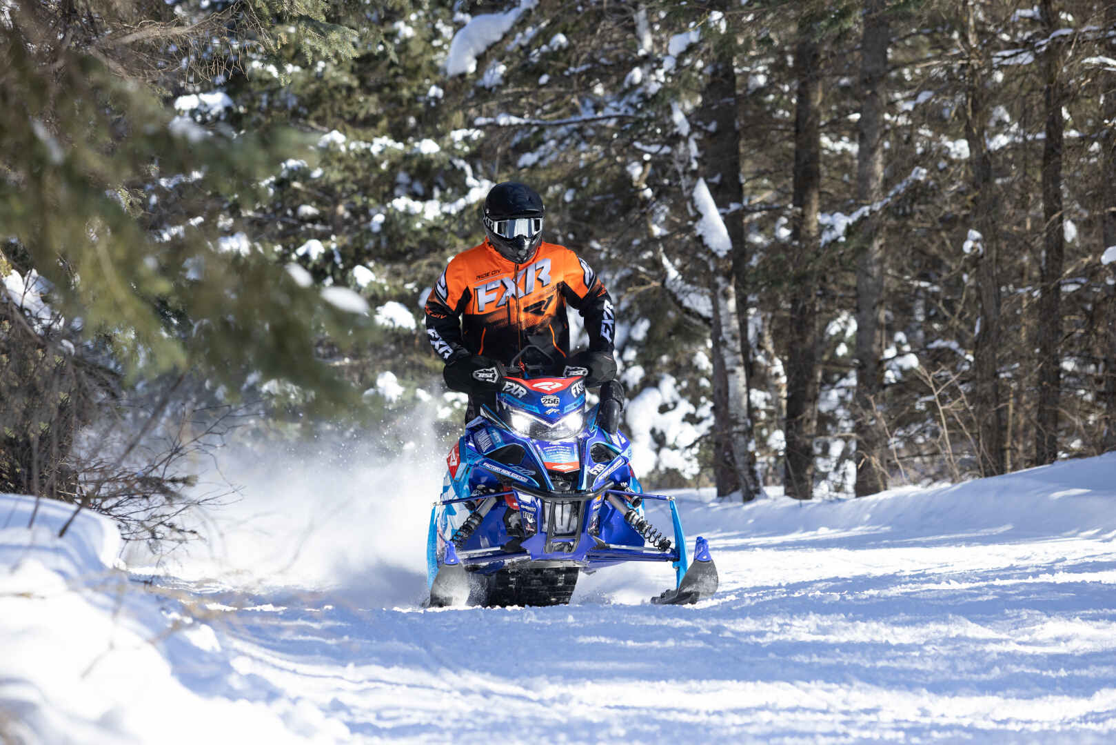 FXR Boost FX 2-in-1 2023 Snowmobile Jacket black/orange 3XL Figure 3
