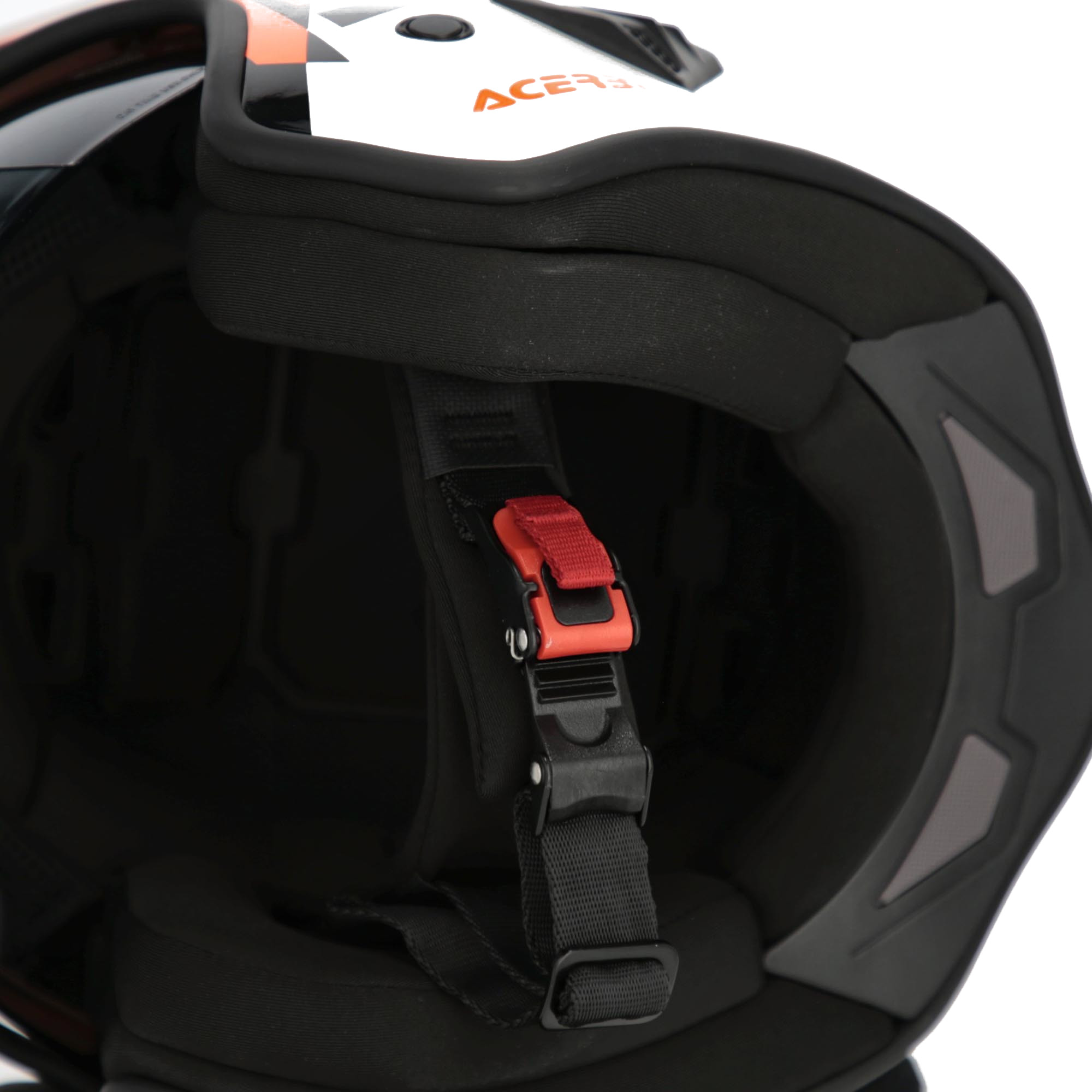 Acerbis Aria Sport Cască cu reacție Alb/portocaliu XS (53/54) Figura 7