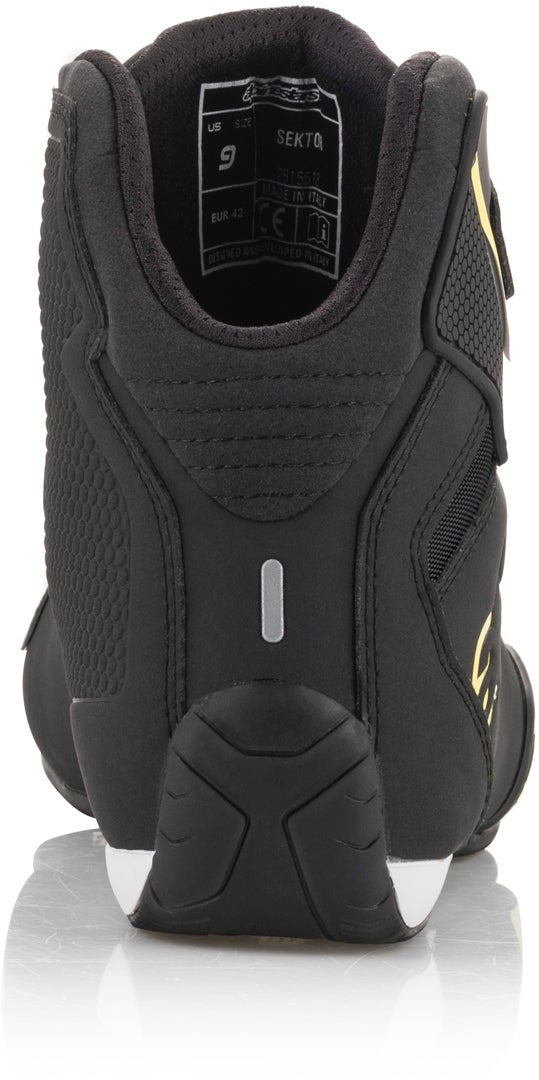 Alpinestars Sektor Motorcykel sko sort/neon-gul 38,5 Figur 3