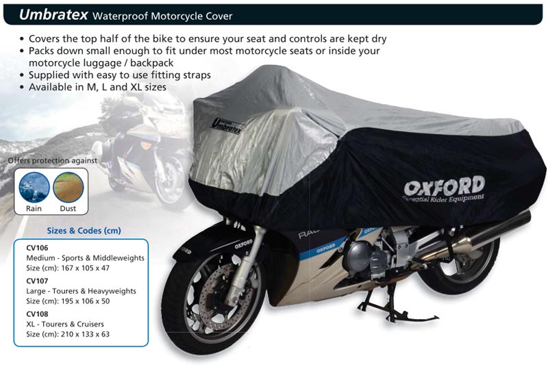 Oxford Umbratex Copertura moto L Figura 2
